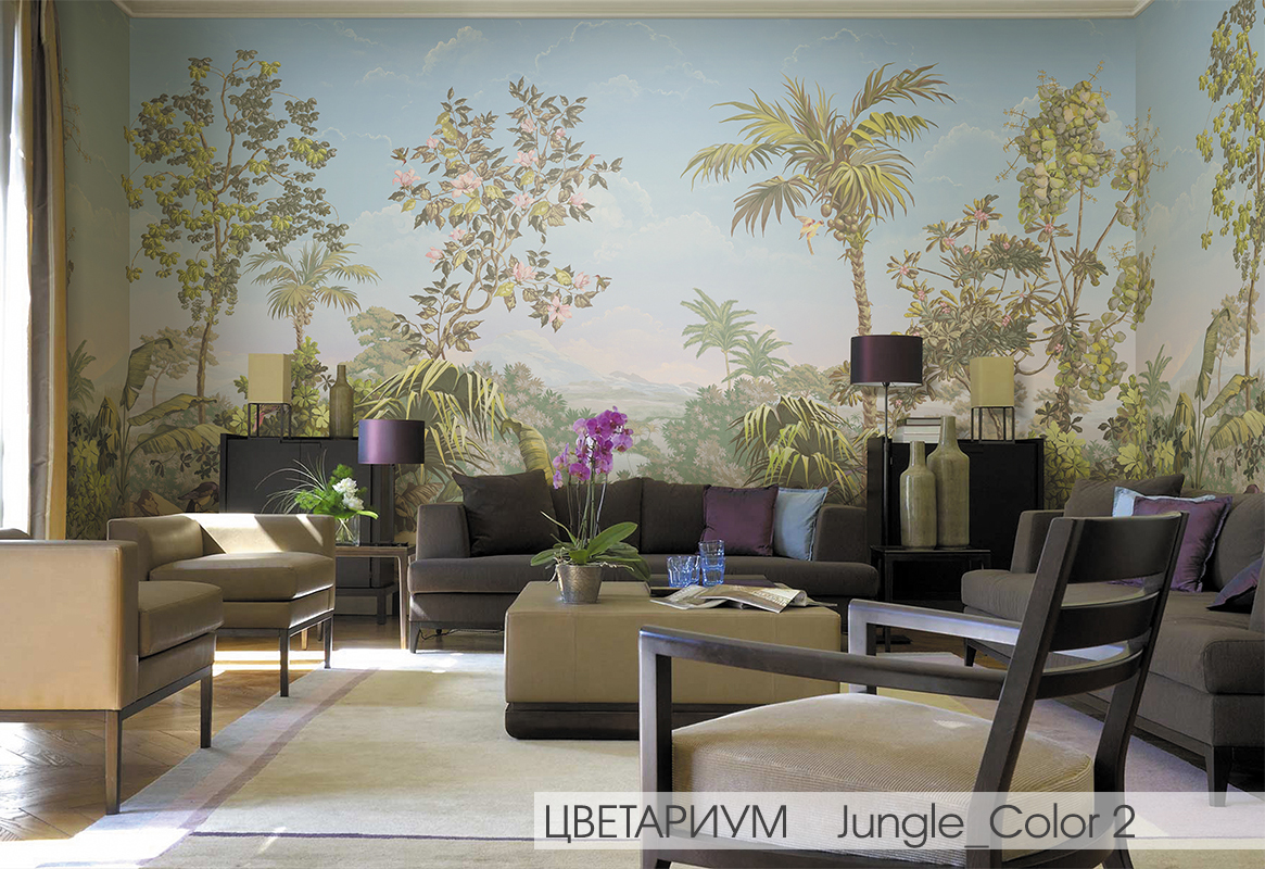 Коллекция дизайнерских фресок «Цветариум» от Affresco доступна к заказу!