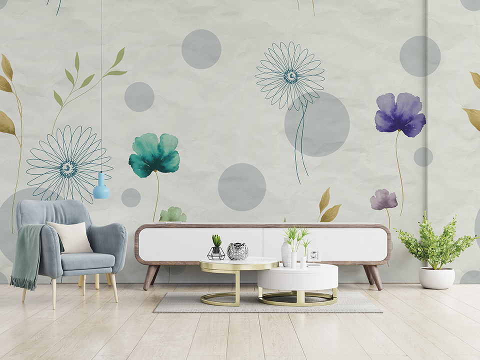 Коллекция обоев Satin Flowers от итальянской фабрики Zambaiti Parati