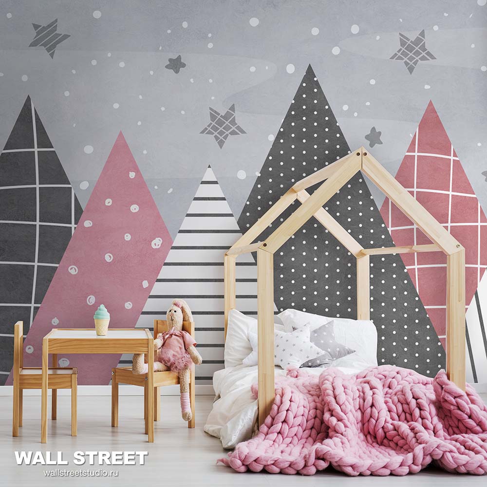 Детские фотообои и фрески из коллекции «BIG LITTLE» Wall Street!